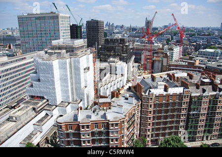 Site de réaménagement de la tour de la cathédrale de Westminster, City of Westminster, London, Greater London, Angleterre, Royaume-Uni Banque D'Images