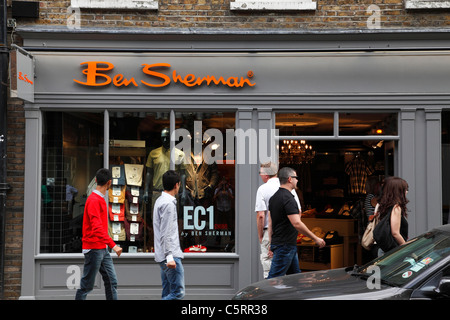 Un Ben Sherman store à Londres, Angleterre, Royaume-Uni Banque D'Images