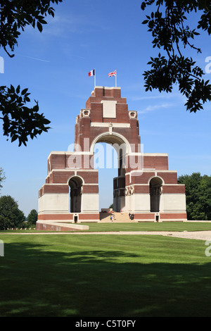 WW1 military cemetery and memorial à Thiepval, près de l'Albert, Picardie, France, Europe. Banque D'Images