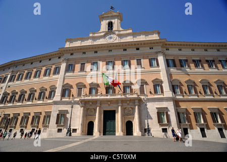 Italie, Rome, Palazzo di Montecitorio, parlement italien, chambre des députés Banque D'Images