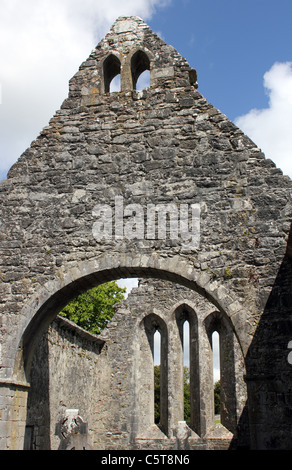 Dysert O'Dea Monastère, comté de Clare, Irlande Banque D'Images