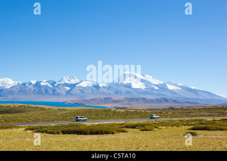 Tibet : le mont naimonanyi Banque D'Images