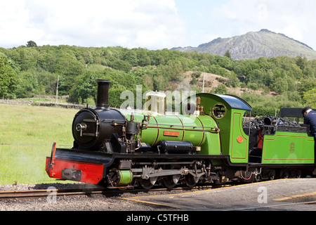 Seascale & Eskdale Railway, Cumbria. Banque D'Images