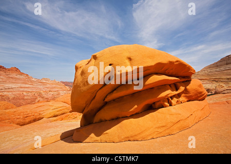 USA, Utah, North Coyote Buttes, Rock formations Banque D'Images