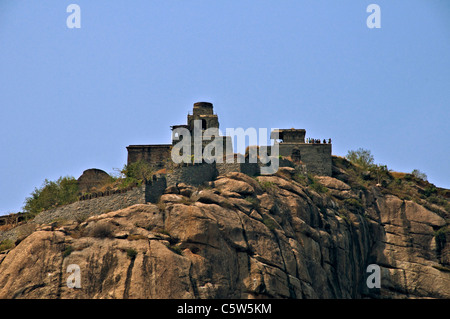 Fort Rajagiri Gingee Tamil Nadu Inde du Sud Banque D'Images