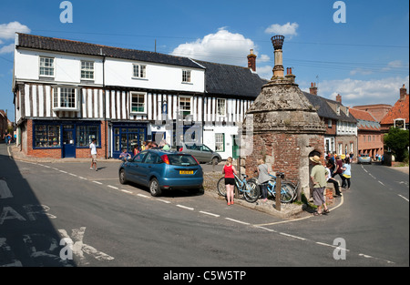 Peu de Walsingham, Norfolk, Angleterre Banque D'Images