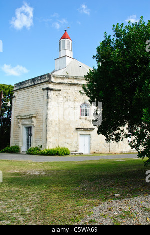 L'église anglicane Saint Pierre, Parham Antigua, Ville Banque D'Images