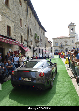 Ferrari 599 GTO, San Marino Banque D'Images