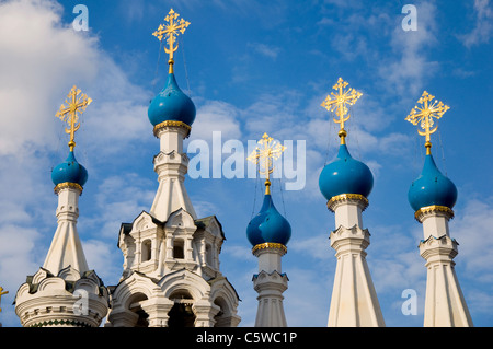 La cathédrale de dôme oignon, Moscou, Russie Banque D'Images