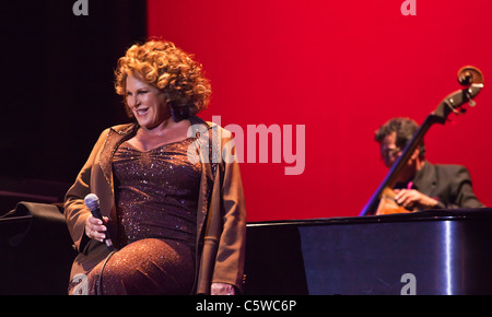 LAINIE KAZAN chante à la sunset CENTER - Carmel, Californie Banque D'Images