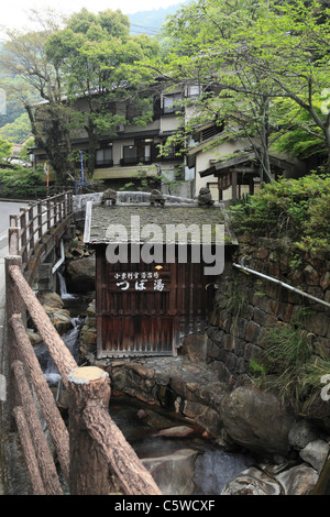 Yunomine Onsen, Tanabe, Wakayama, Japon Banque D'Images