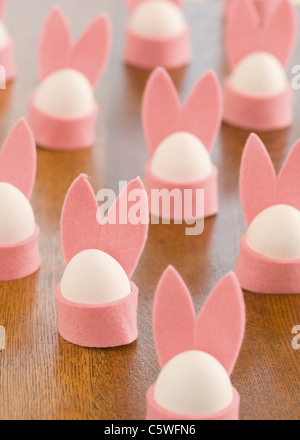 Décorations de Pâques avec des oeufs Banque D'Images