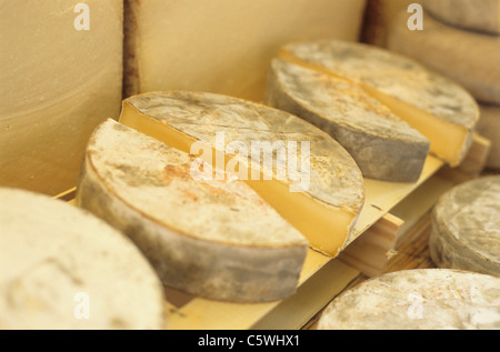 France, Alsace, assortiment de fromage, Close up Banque D'Images