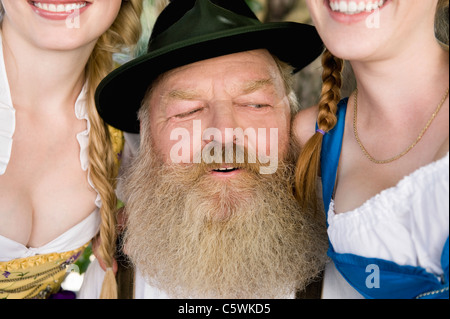 Allemagne, Berlin, et deux femmes, portrait, close-up Banque D'Images