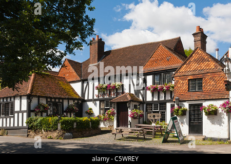 Shere Village Pub Guildford Surrey England Banque D'Images