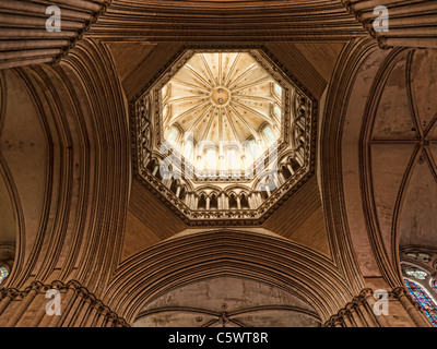 Coutances, Cathédrale, Normandie, France Banque D'Images