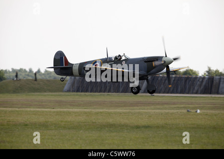 SUPERMARINE SPITFIRE MK VB AB910 BATTLE OF BRITAIN MEMORIAL FLIGHT 03 Juillet 2011 Banque D'Images