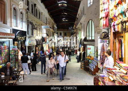 À l'intérieur du Grand Bazar à Istanbul, Turquie Banque D'Images