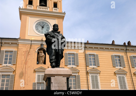 Piazza Garibaldi à Parme, Emilie-Romagne, Italie Banque D'Images