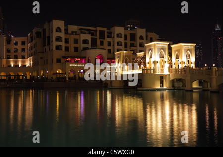 Souk Al Bahar shopping mall à Dubaï, Émirats Arabes Unis Banque D'Images