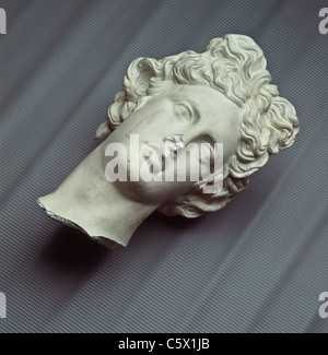 Dieu grec mythologique tête style, artistes prop. Banque D'Images