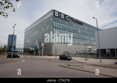 BBC Scotland sur les rives de la Clyde, Glasgow. Photo:Jeff Gilbert Banque D'Images