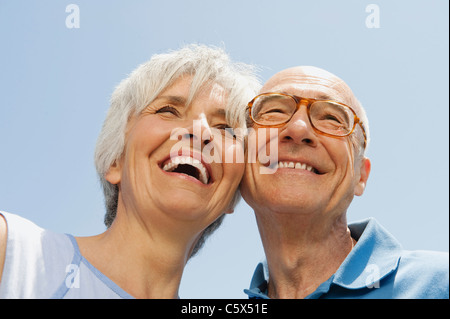 Couple, portrait, close-up, Close-up Banque D'Images