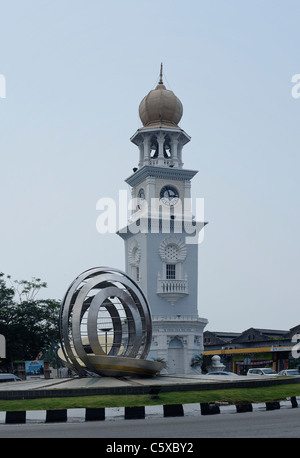 Queen Victoria Memorial Clock Tower, Georgetown, Penang, Malaisie Banque D'Images