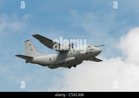 Alenia C-27J Spartan d'avions de transport militaire le Reparto Sperimentale Volo de l'Armée de l'air italienne de Pratica di Mare Banque D'Images