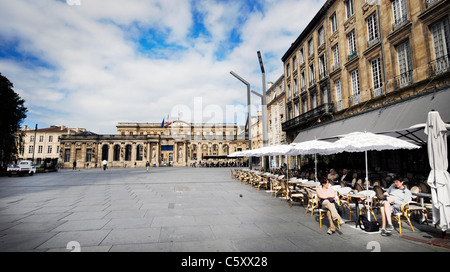 Restaurant de la Mairie de Bordeaux) à Bordeaux, France. Banque D'Images