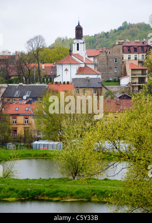 Vue sur la vieille ville, Vilnius, Lituanie Banque D'Images