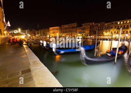 Le Grand Canal, Venise, Vénétie, Italie, Europe Banque D'Images