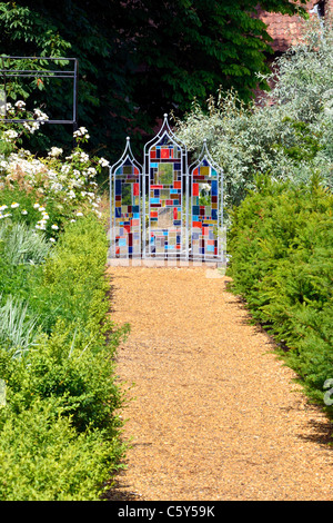 Ornement de jardin à Blickling Hall Banque D'Images