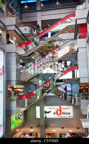 À l'intérieur de MBK Center, Bangkok, Thaïlande Banque D'Images