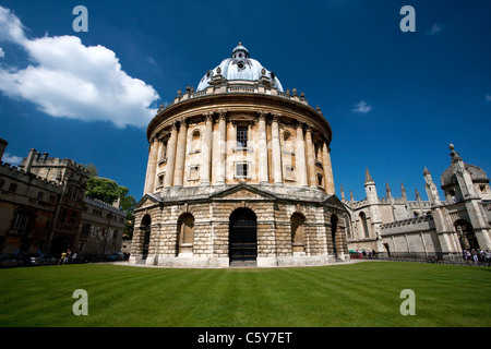 Radcliffe Camera sur Square Radcliffe à Oxford, UK. Banque D'Images