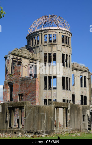 Dome atomique Park Memorial de la paix à Hiroshima, au Japon. Banque D'Images