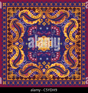 Design Bandana coloré Banque D'Images