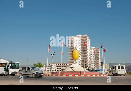 Mersin Turquie Architecture moderne Nouvelle ville turque de la ville Banque D'Images