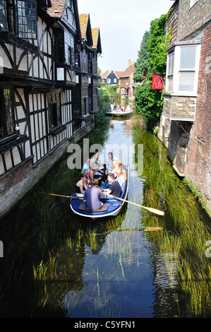 La ville de Canterbury, Canterbury, Kent, England, United Kingdom Banque D'Images