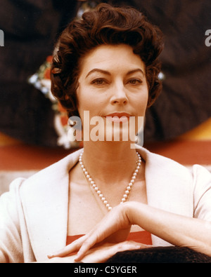 AVA GARDNER 1922-1990) Actrice américaine Banque D'Images