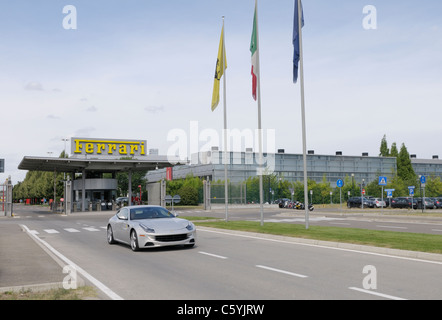 L'usine Ferrari, Maranello, Italie Banque D'Images