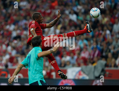 Joueur du FC Bayern Jerome Boateng en action Banque D'Images