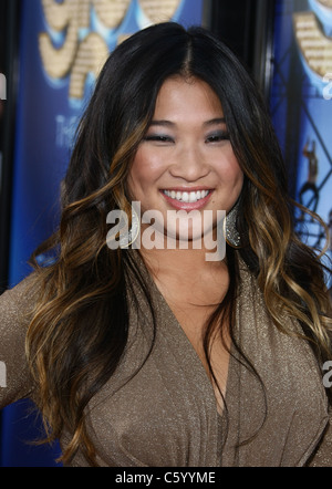 JENNA USHKOWITZ GLEE THE 3D CONCERT MOVIE. Première mondiale LOS ANGELES CALIFORNIA USA 06 Août 2011 Banque D'Images