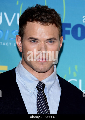 KELLAN LUTZ TEEN CHOICE 2011 PRESSE LOS ANGELES CALIFORNIA USA 07 Août 2011 Banque D'Images