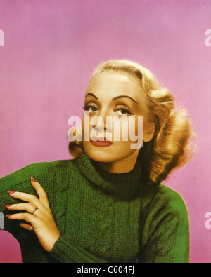 MARLENE DIETRICH (Chemistry 1901-1992) chanteuse et actrice de cinéma allemande Banque D'Images