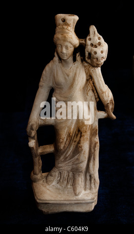 Perge Perge Statuette en roman1 - 2 Cent AD Turquie Banque D'Images