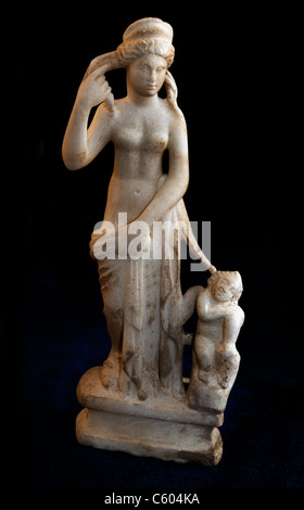 Perge Perge Statuette en roman1 - 2 Cent AD Turquie Banque D'Images