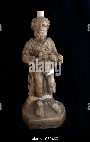 Perge Perge Statuette en roman1 - 2 Cent AD Turquie Banque D'Images