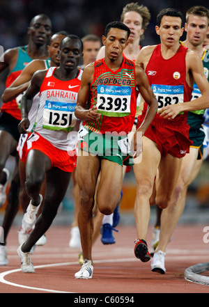 ABDALAATI IGUIDER MAROC STADE OLYMPIQUE BEIJING Chine 17 Août 2008 Banque D'Images