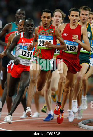 ABDALAATI IGUIDER MAROC STADE OLYMPIQUE BEIJING Chine 17 Août 2008 Banque D'Images